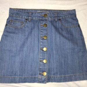denim skirt